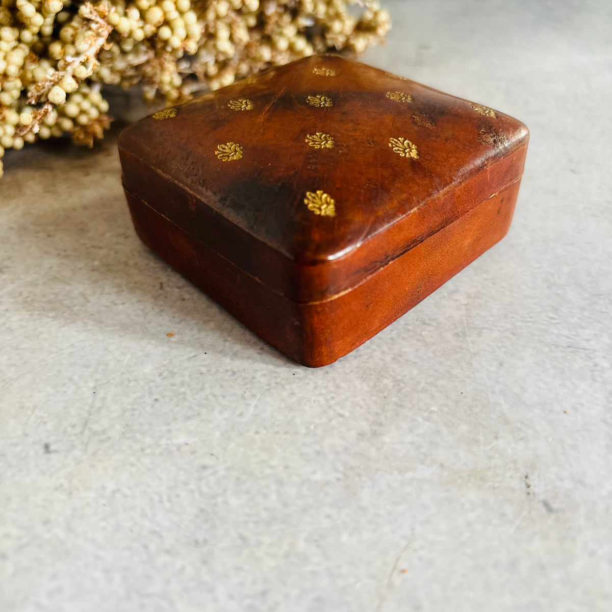 The Mixologist Bruno - Vintage Leather Florentine Box