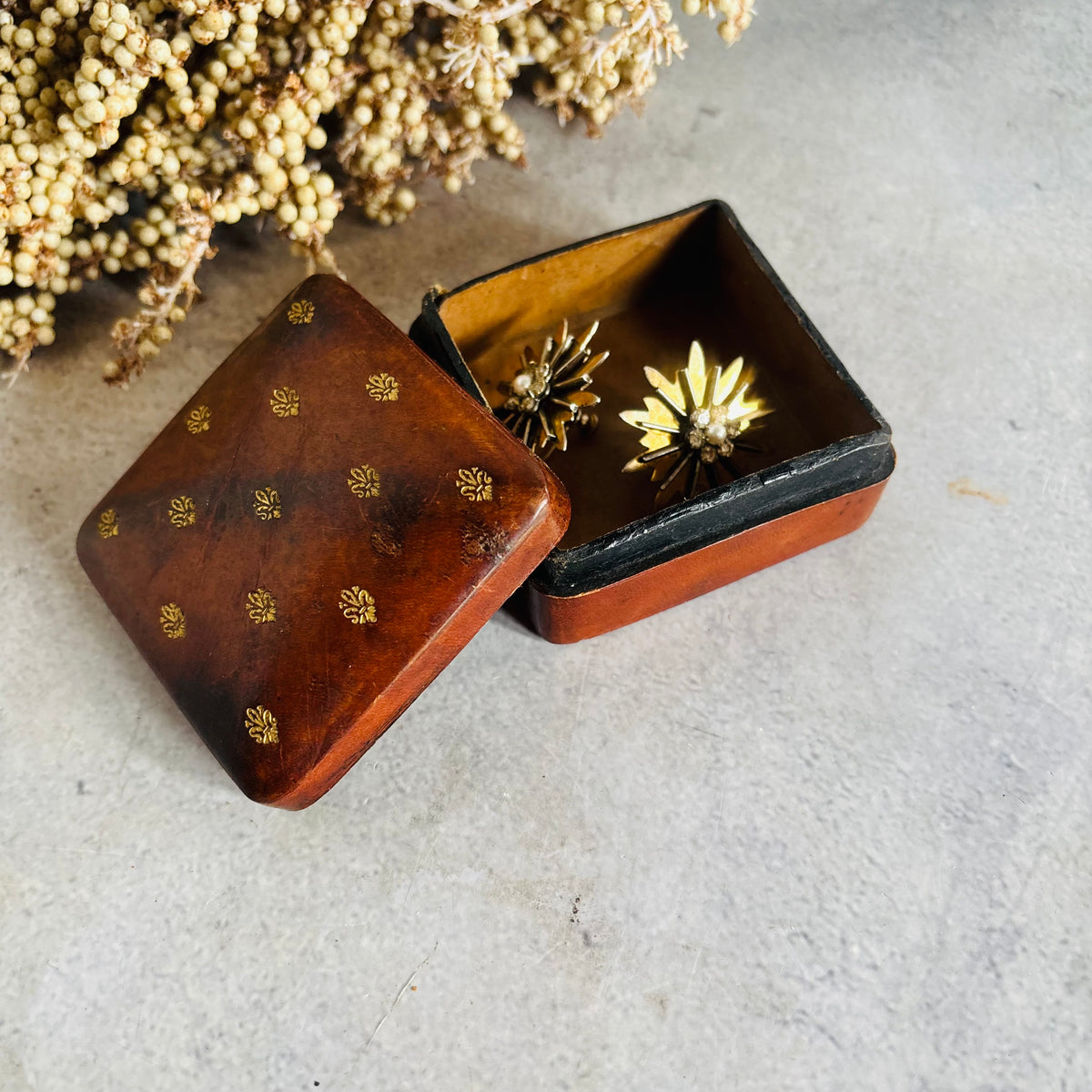 The Mixologist Bruno - Vintage Leather Florentine Box