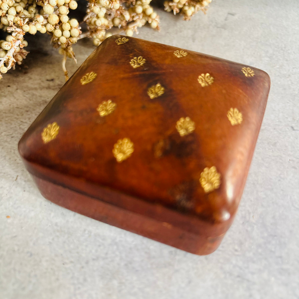 The Mixologist Bruno - Vintage Leather Florentine Box
