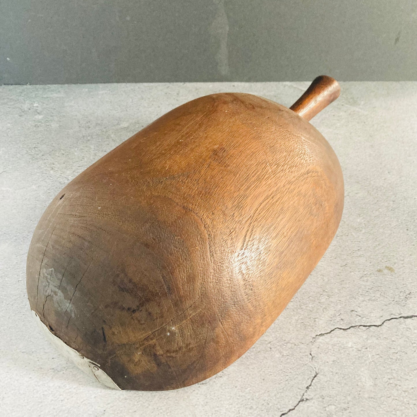 Vintage Large African Wood Repaired Tutsi Bowl