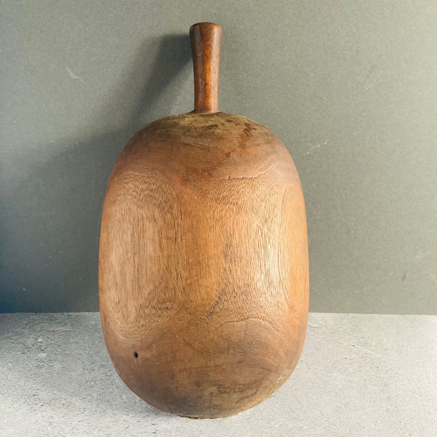 Vintage Large African Wood Repaired Tutsi Bowl