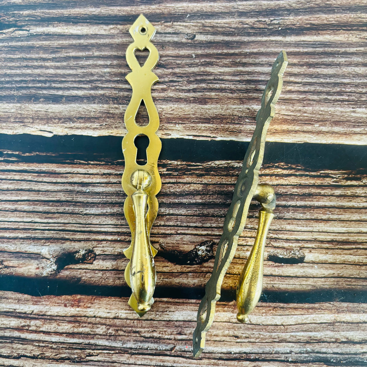 The Pimp Tamsyn - Pair Of Antique Escutcheon Door Handles