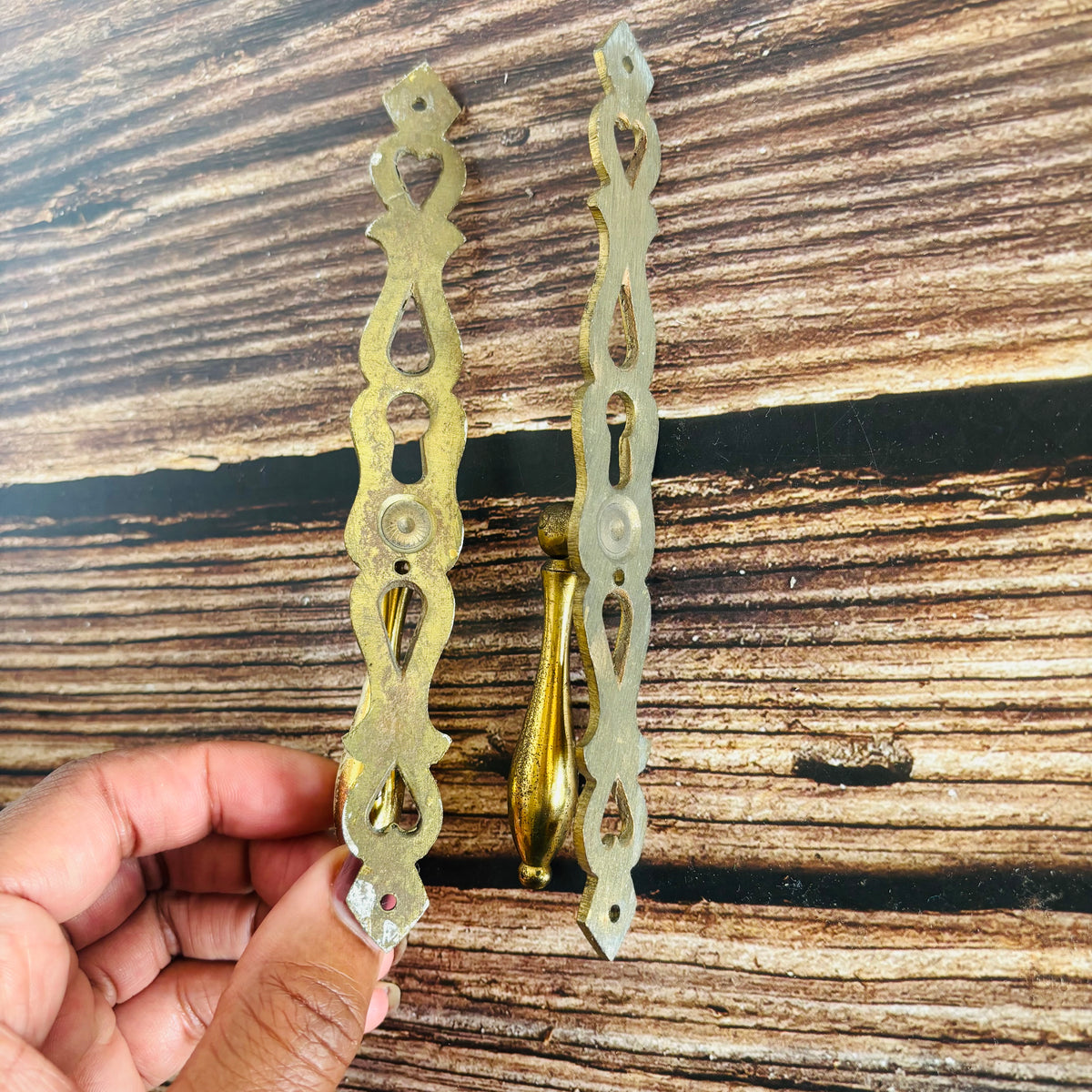 The Pimp Tamsyn - Pair Of Antique Escutcheon Door Handles