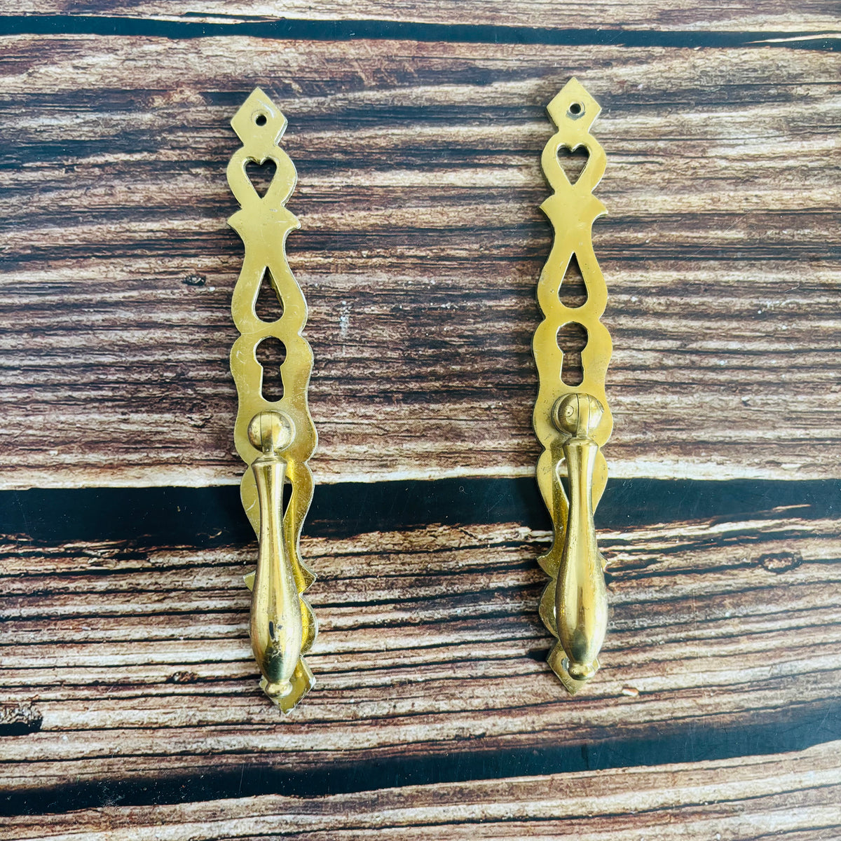 The Pimp Tamsyn - Pair Of Antique Escutcheon Door Handles