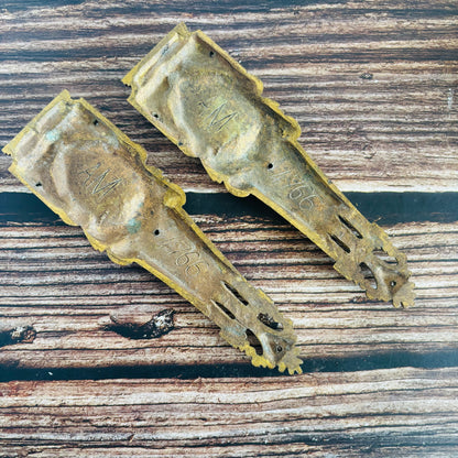 The Pimp Mani - Antique Neo Classical Ormolu Plaques