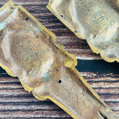 The Pimp Mani - Antique Neo Classical Ormolu Plaques