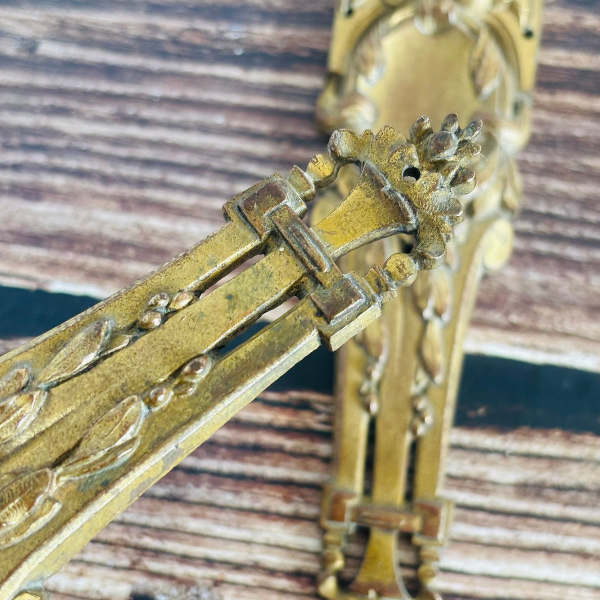 The Pimp Mani - Antique Neo Classical Ormolu Plaques