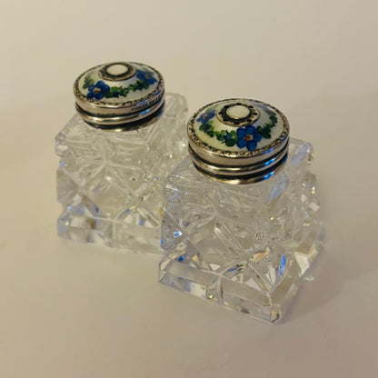 The Mixologist Sean - Art Deco Silver Salt / Pepper Shaker