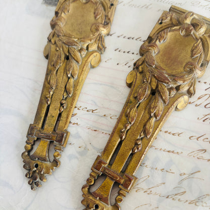 The Pimp Mani - Antique Neo Classical Ormolu Plaques
