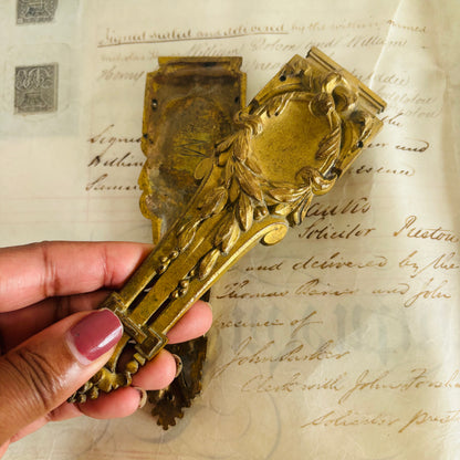 The Pimp Mani - Antique Neo Classical Ormolu Plaques