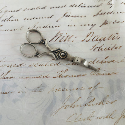 The Director Camille - Georgian Miniature Candle Snuffer Douter