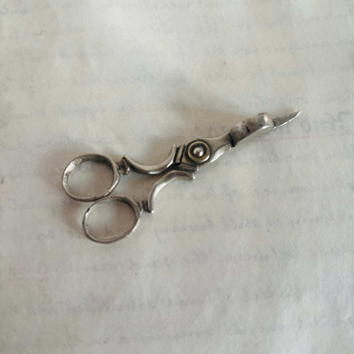 The Director Camille - Georgian Miniature Candle Snuffer Douter