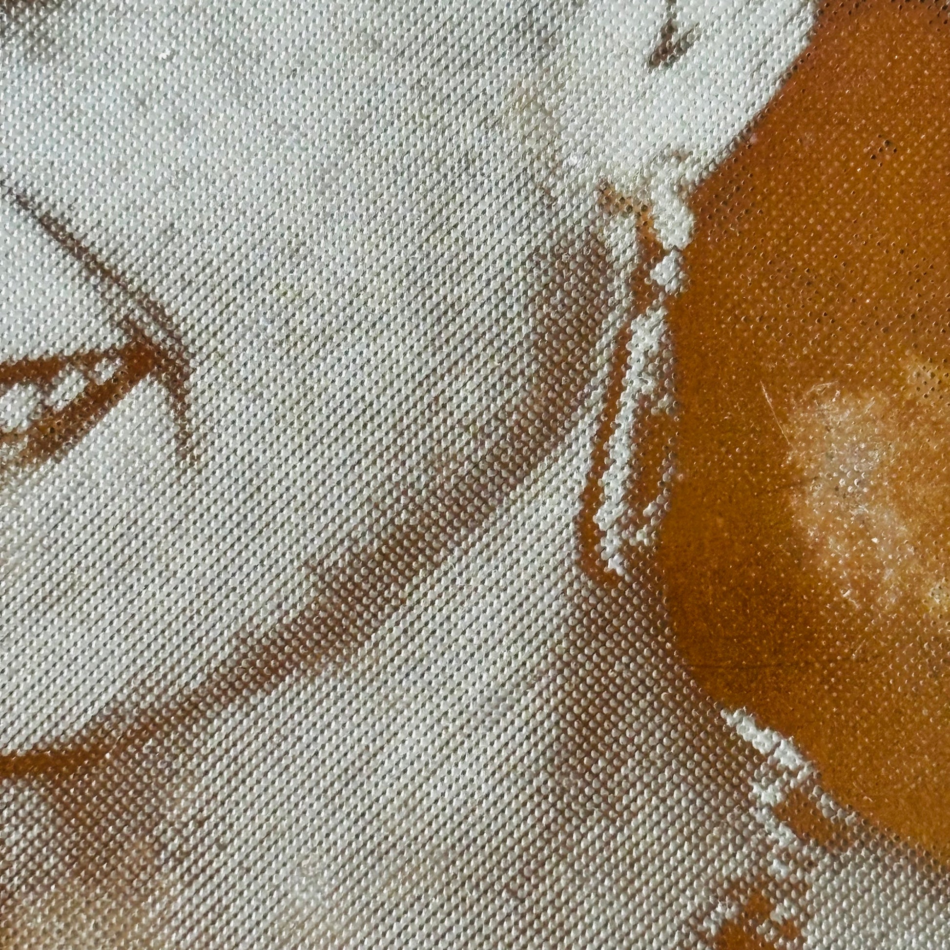 Vintage printing plate of an Early Portrait of Queen Elizabeth II