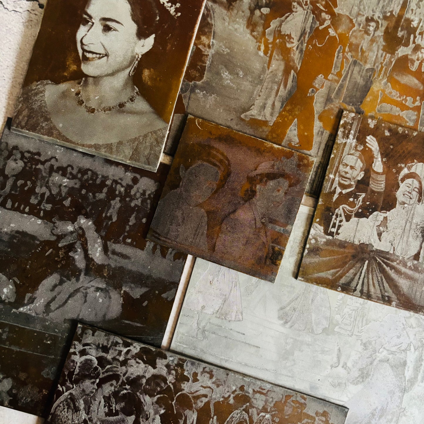 The Director Lizzy - Vintage Royal Printing Plates