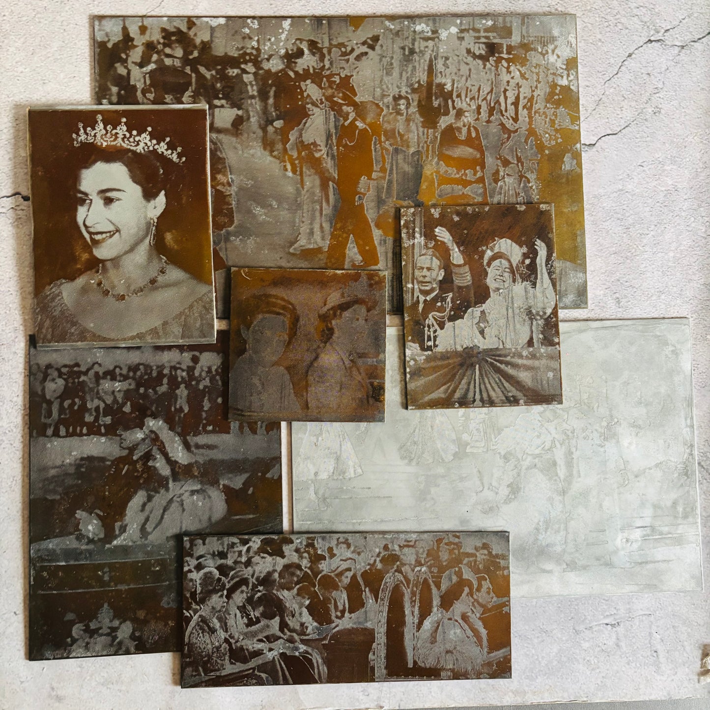 The Director Lizzy - Vintage Royal Printing Plates