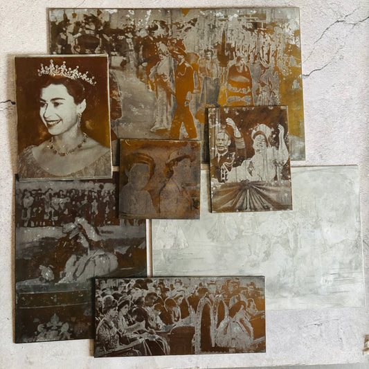 The Director Lizzy - Vintage Royal Printing Plates