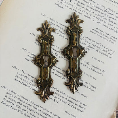 The Pimp Mathew - Vintage Brass Escutcheons