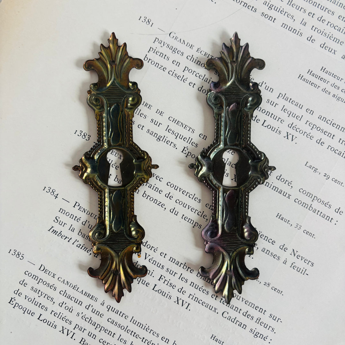 The Pimp Mathew - Vintage Brass Escutcheons