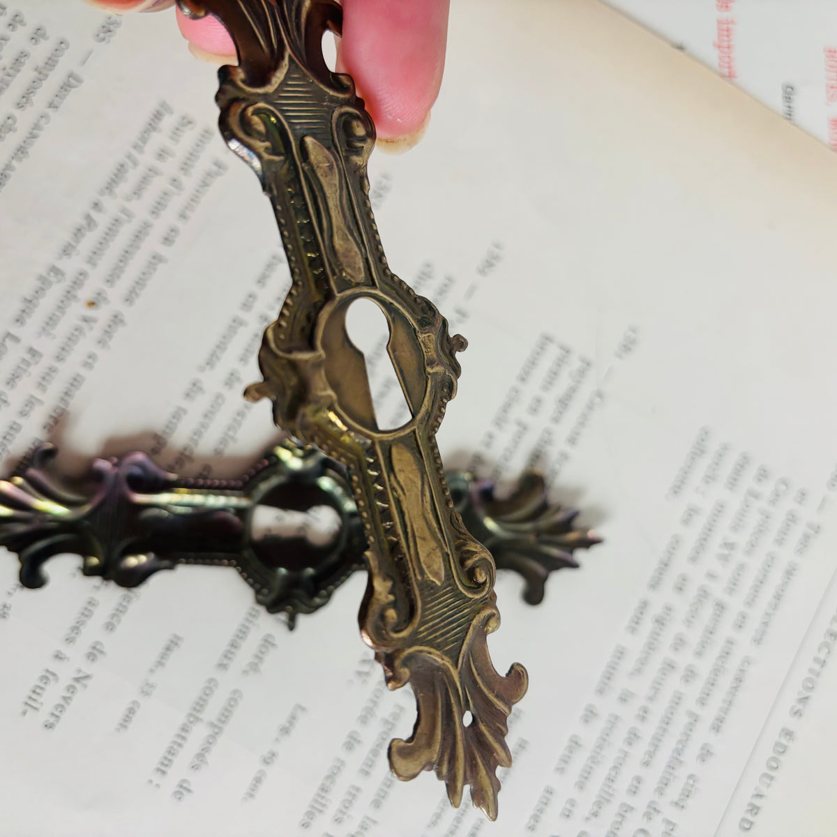 The Pimp Mathew - Vintage Brass Escutcheons