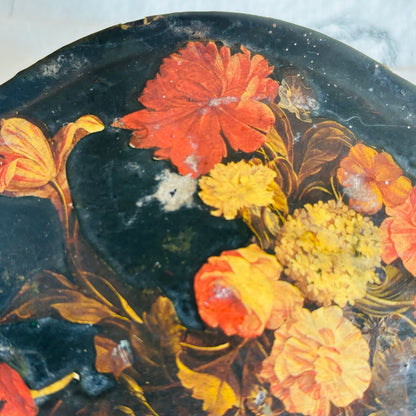 The Mixologist Mo - Victorian Black Lacquer Paper Mache Box