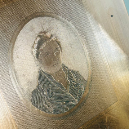 Antique Etched Copper Printing Plate of John Ward Engraved By J Basire