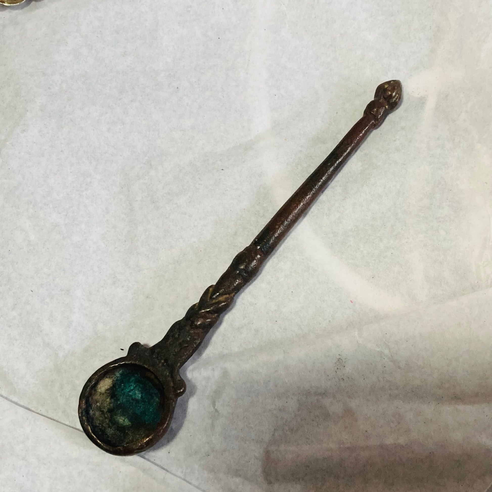 Antique Ritual Spoon With Beautiful Patina