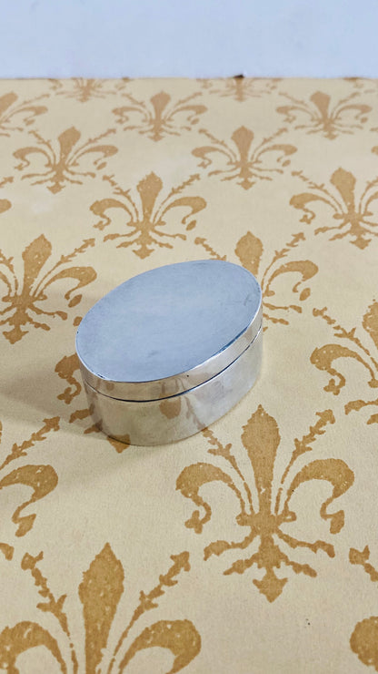 The Mixologist Hamish -  Sterling Silver Keepsake Box