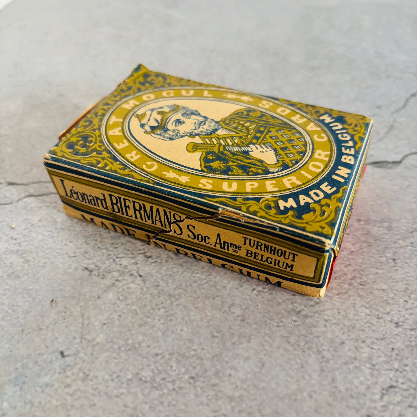 Set of 19th Century Great Mogul Unopened Playing Cards