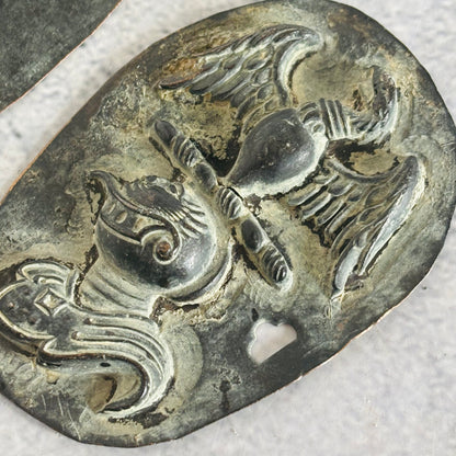 Antique Zinc Moulds Unique Heraldic Design