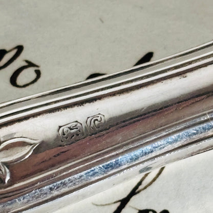 Vintage Sterling Silver Handle Preserve Spoon The Urban Vintage Affair