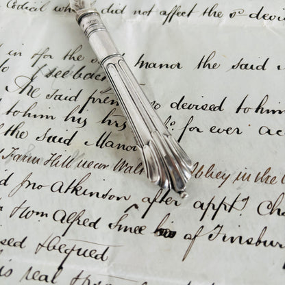 Vintage Sterling Silver Handle Preserve Spoon The Urban Vintage Affair