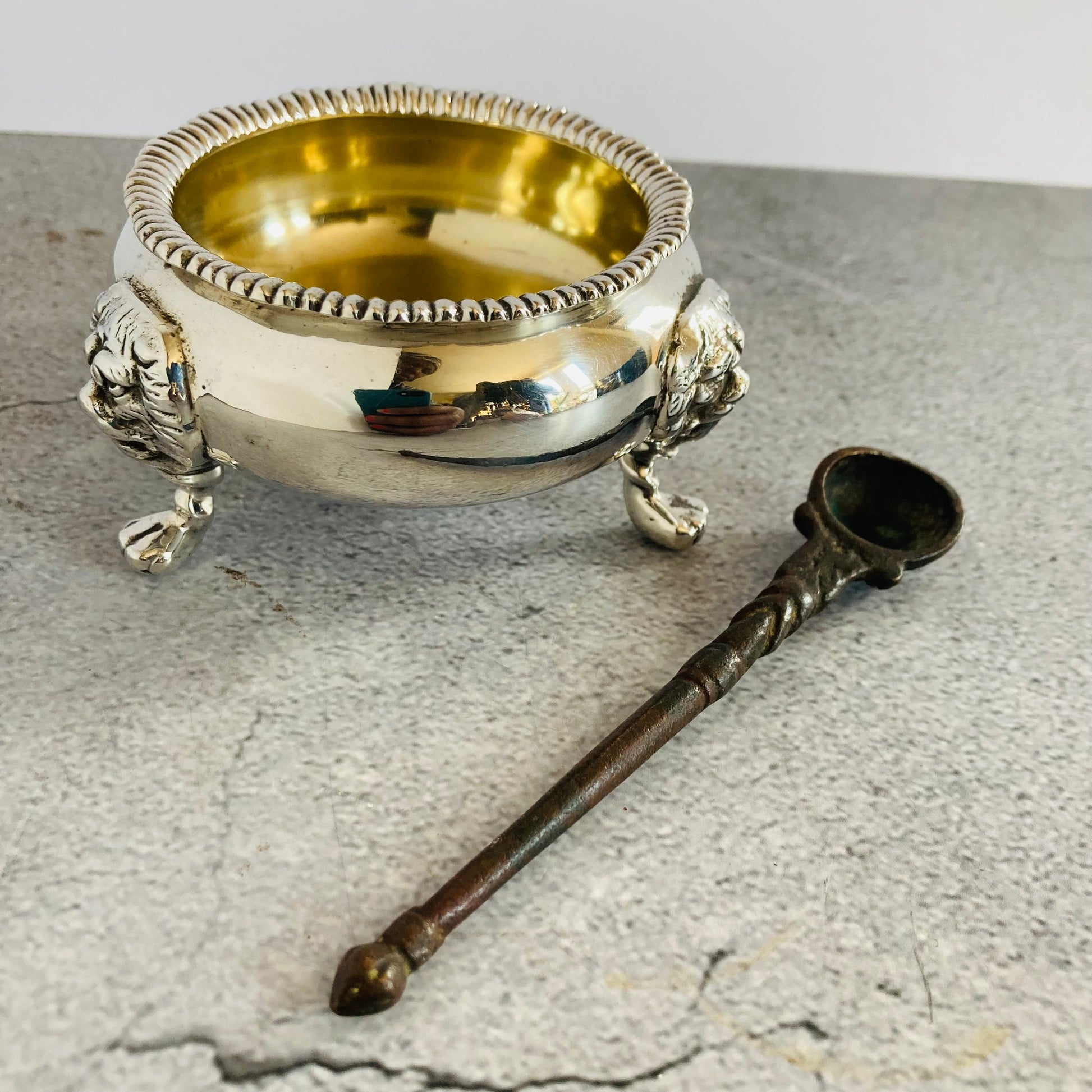 Antique Ritual Spoon With Beautiful Patina