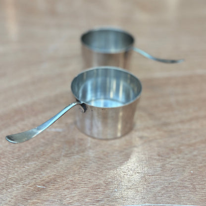 Antique Mappin & Webb Silver Warming Sauce Brandy Pan | Retro Barware