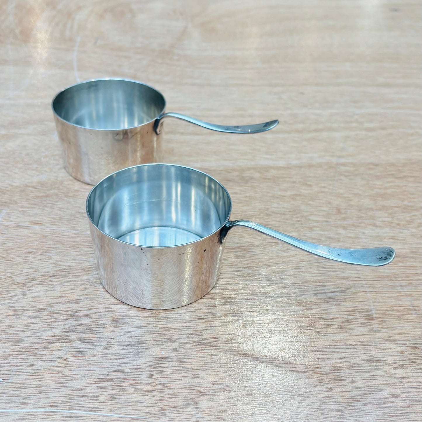 Antique Mappin & Webb Silver Warming Sauce Brandy Pan | Retro Barware