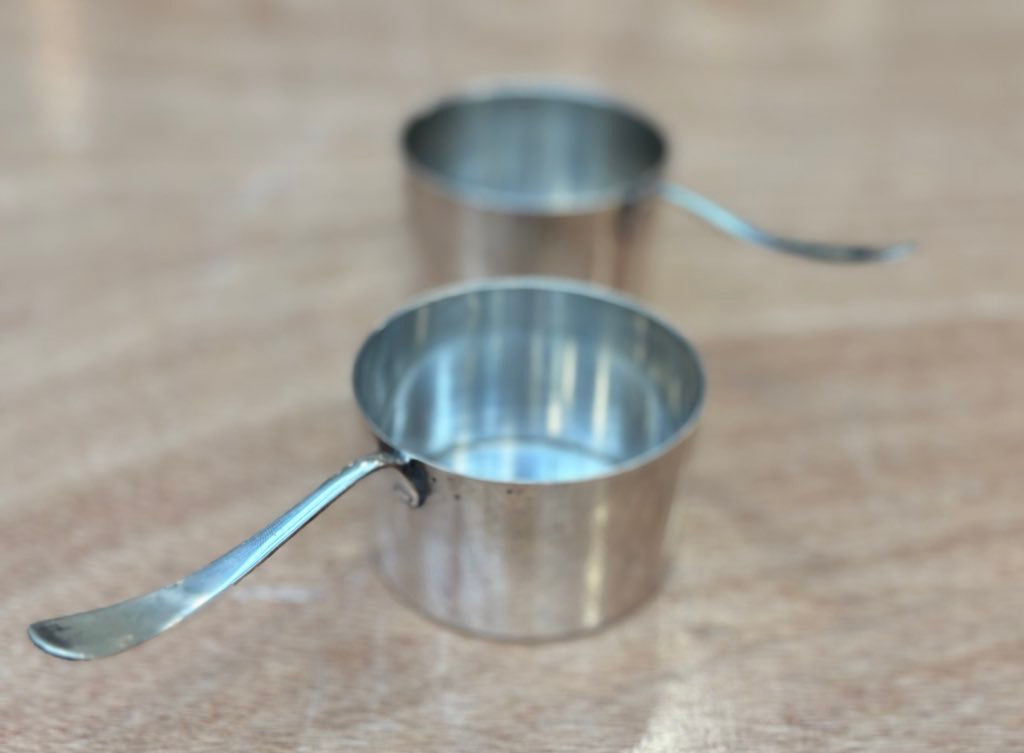 Antique Mappin & Webb Silver Warming Sauce Brandy Pan | Retro Barware