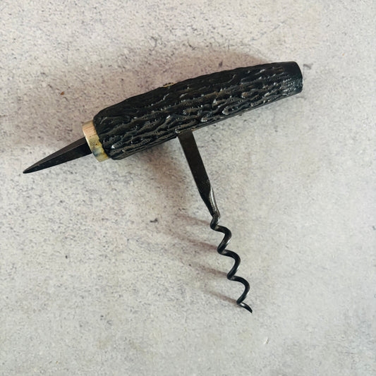 The Director Katie  - Victorian Pressed Horn Handle Corkscrew