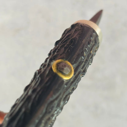 The Director Katie  - Victorian Pressed Horn Handle Corkscrew