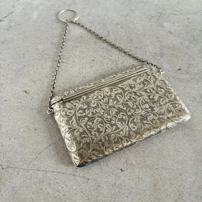 The Mixologist Leonard - Antique Silver Calling Card Case