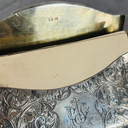The Mixologist Leonard - Antique Silver Calling Card Case