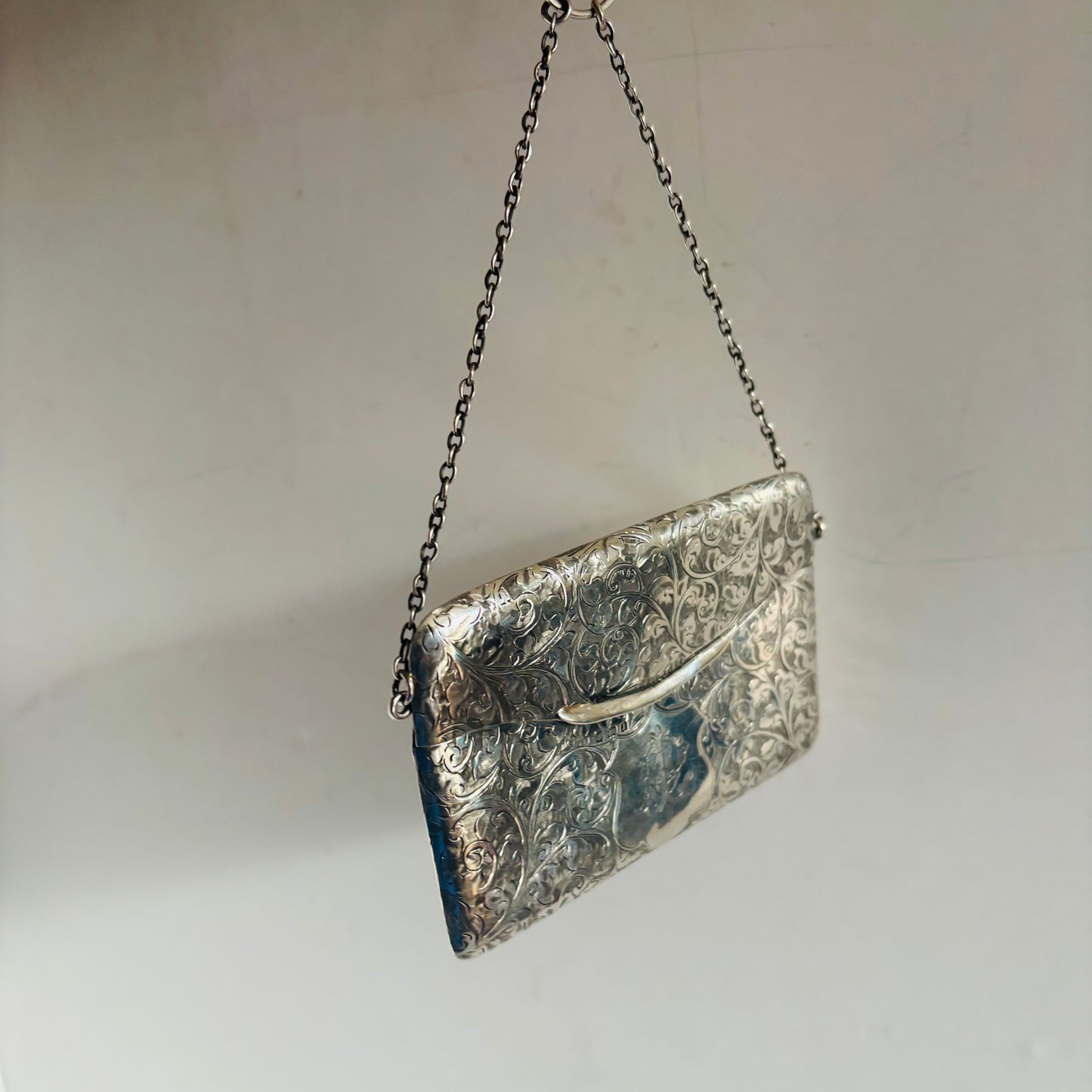 The Mixologist Leonard - Antique Silver Calling Card Case
