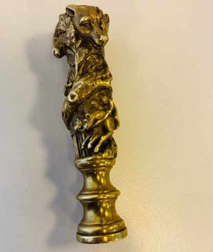 Antique Bronze Sculpture Wax Seal Stamp 