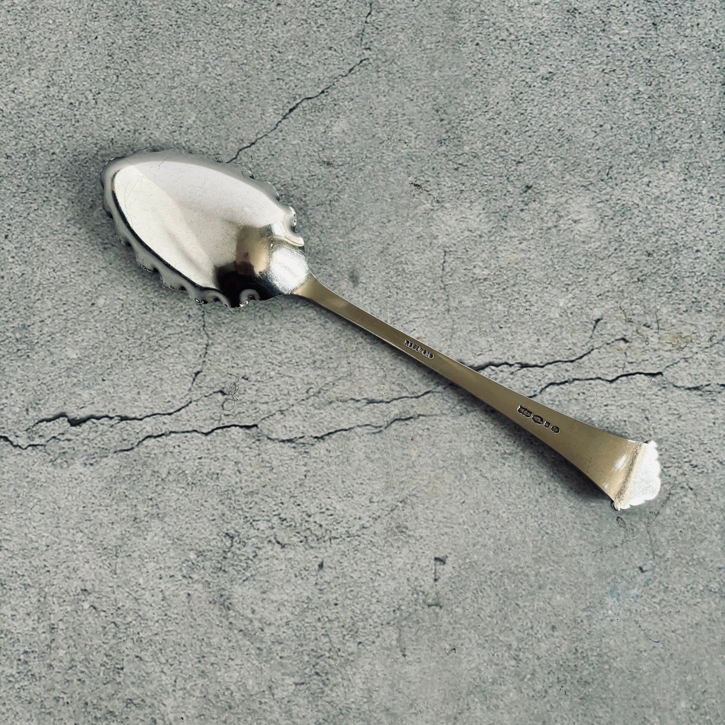 Antique Silver Plate Serving Spoon by Maxfield & Sons |The Urban Vintage Affair