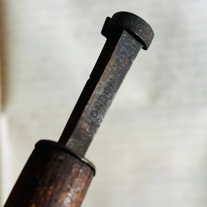 Antique Manual Embossing Tool | Leather Bookbinding Gold Leafing Tools