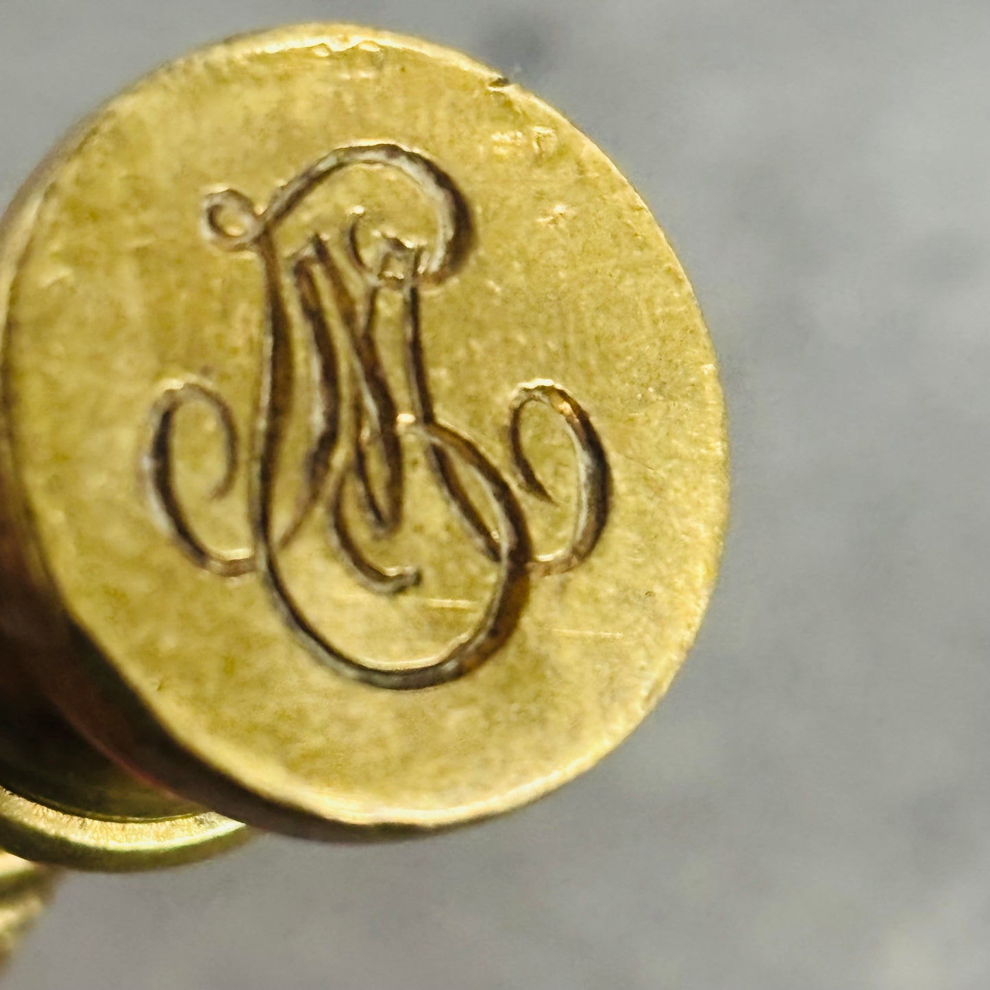 Antique Bronze Sculpture Wax Seal Stamp 