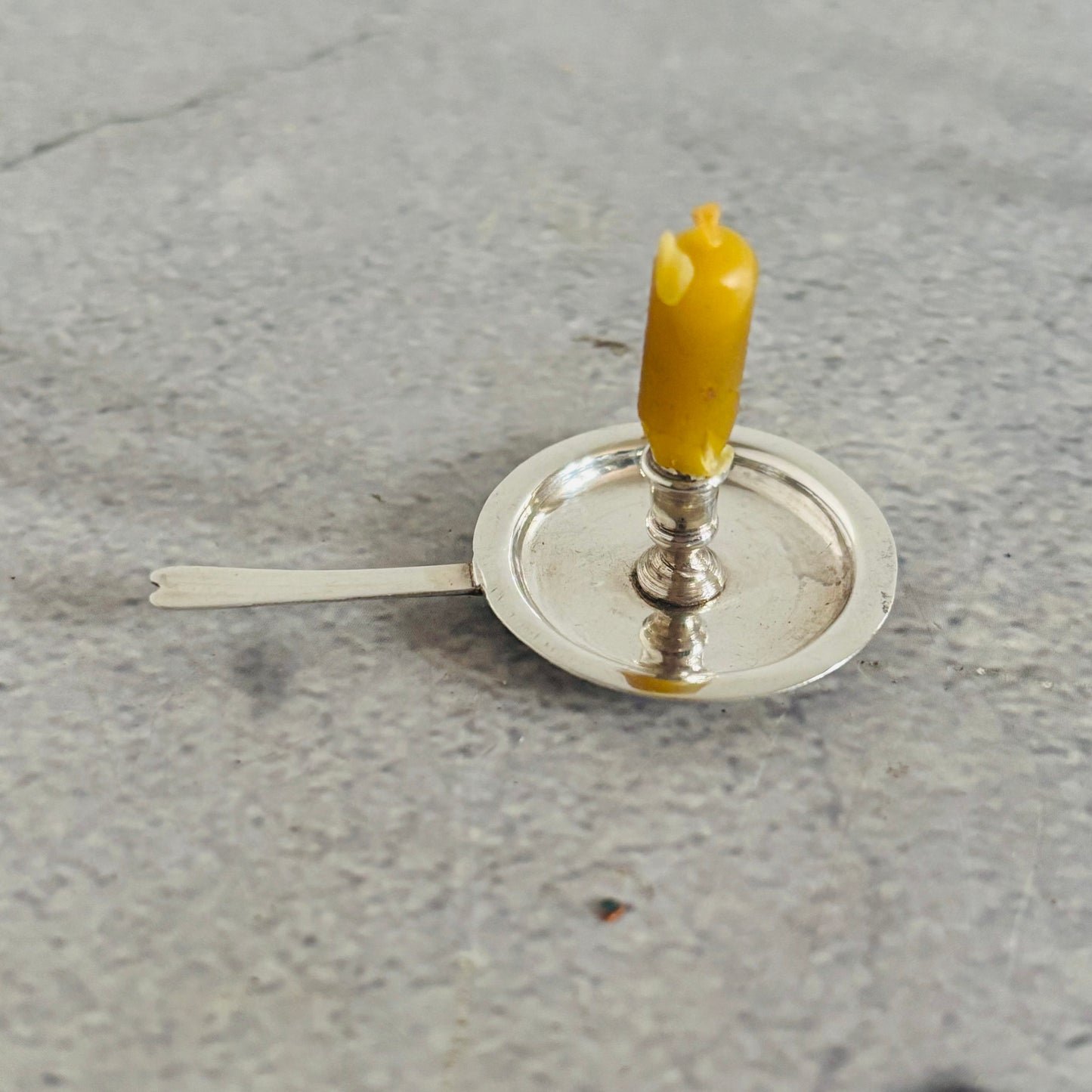 Vintage Sterling Silver Miniature Candlestick 