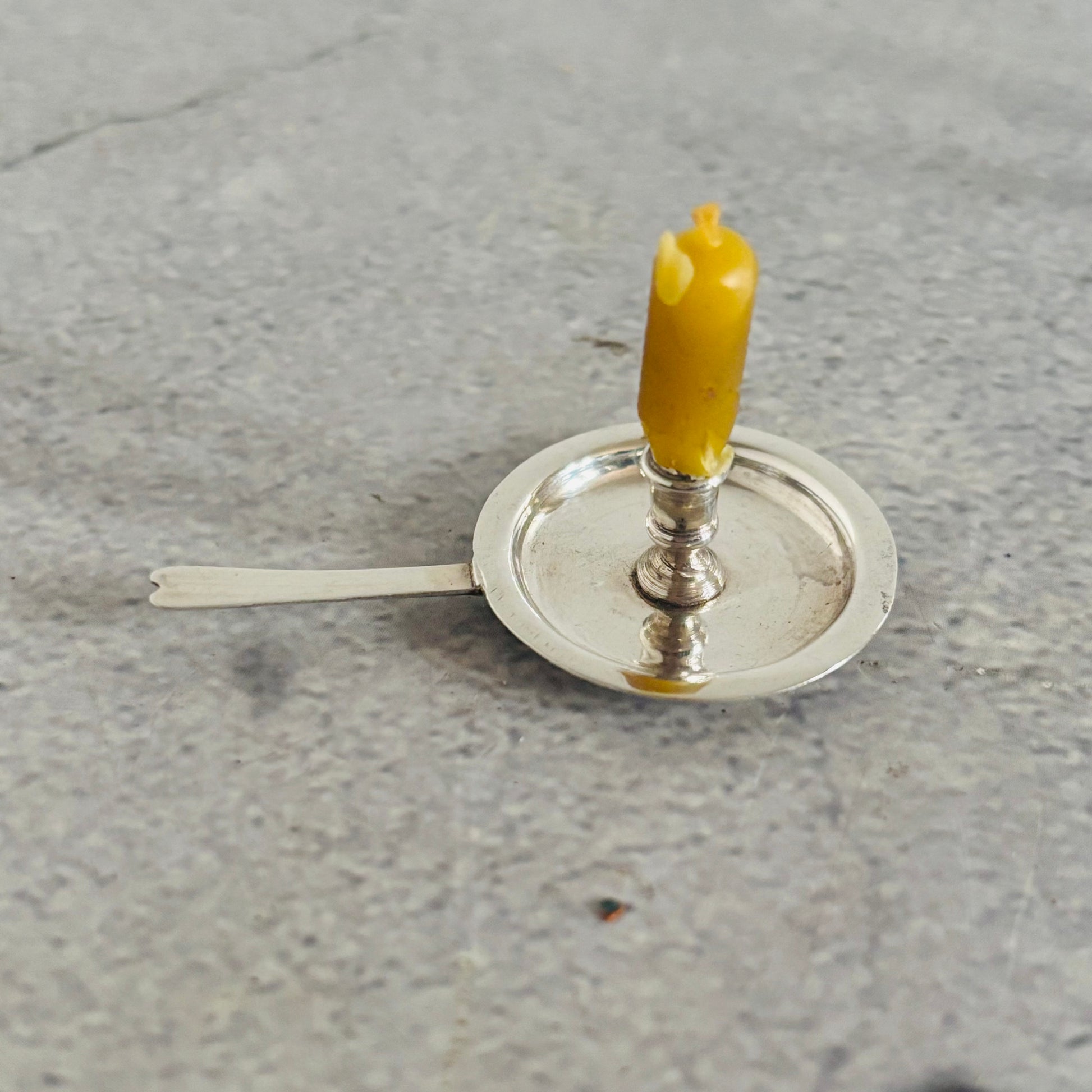 Vintage Sterling Silver Miniature Candlestick 