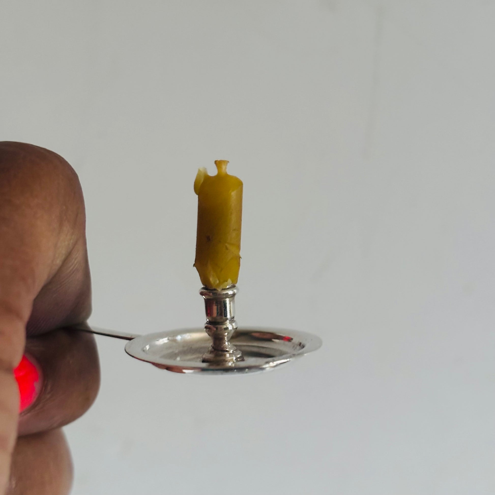 Vintage Sterling Silver Miniature Candlestick 