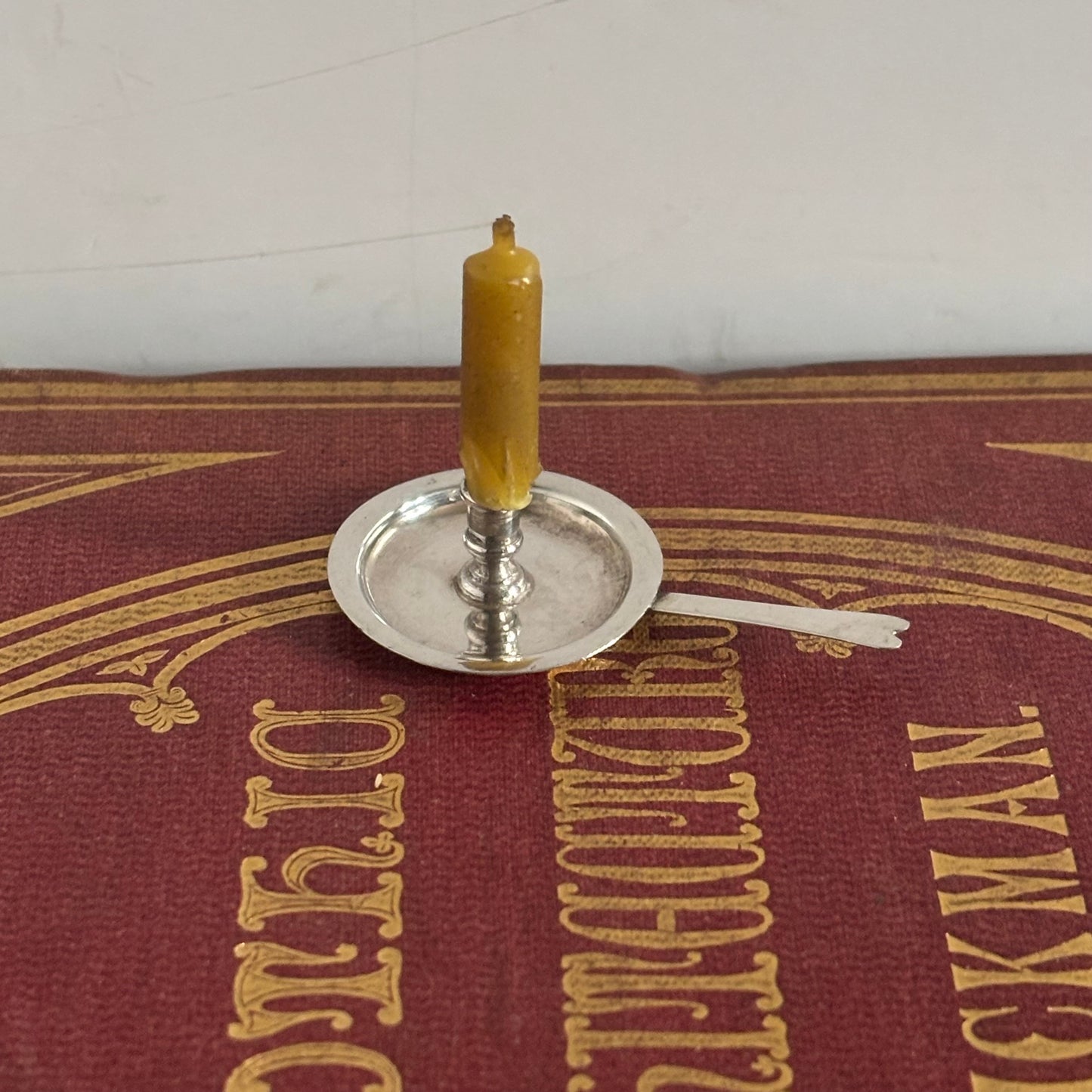 Vintage Sterling Silver Miniature Candlestick 