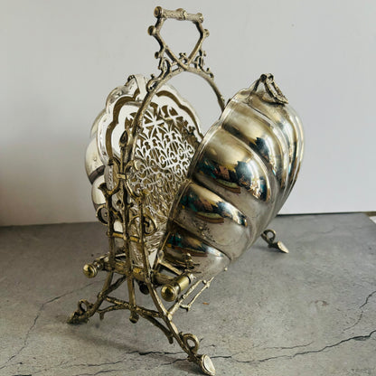 Antique Biscuit Warmer | Folding Biscuit Box Fenton Bros