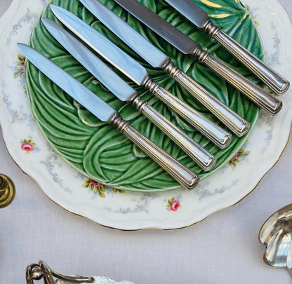 The Headhunter Avery - Art Deco Sterling silver handle fruit / cake knife